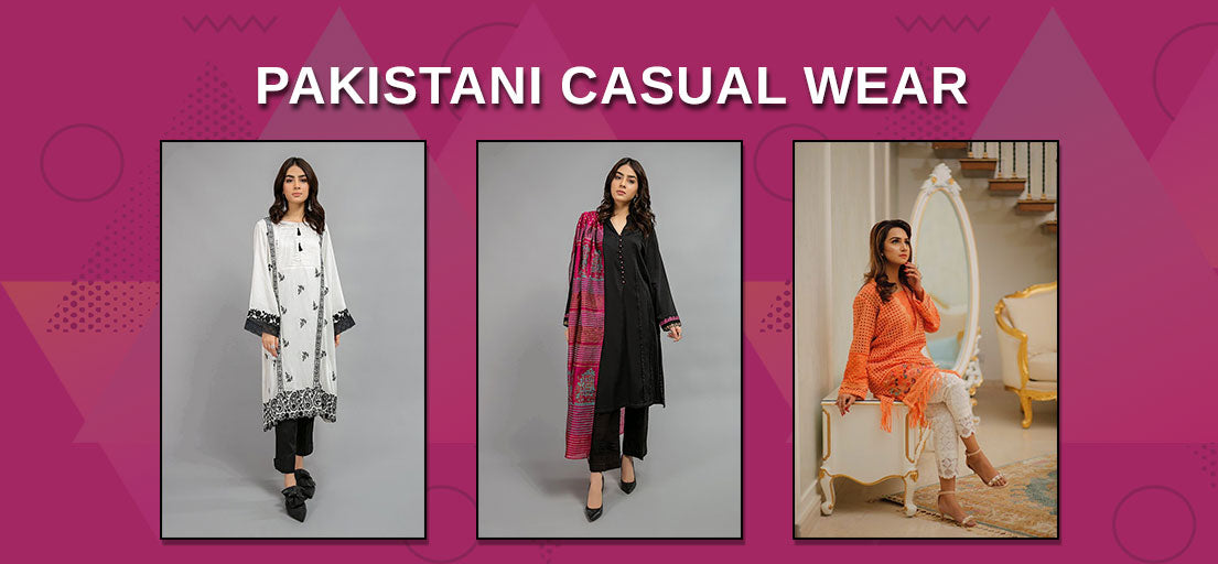 pakistani casual wear